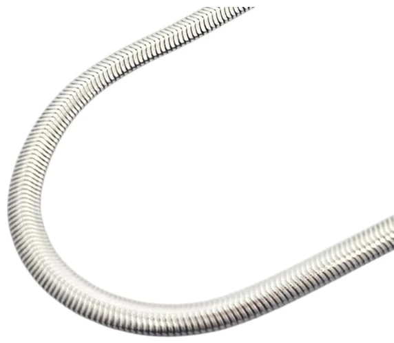 Cadena de Acero Quirurgico eslabon clapton ancha plana 5mm 55cm